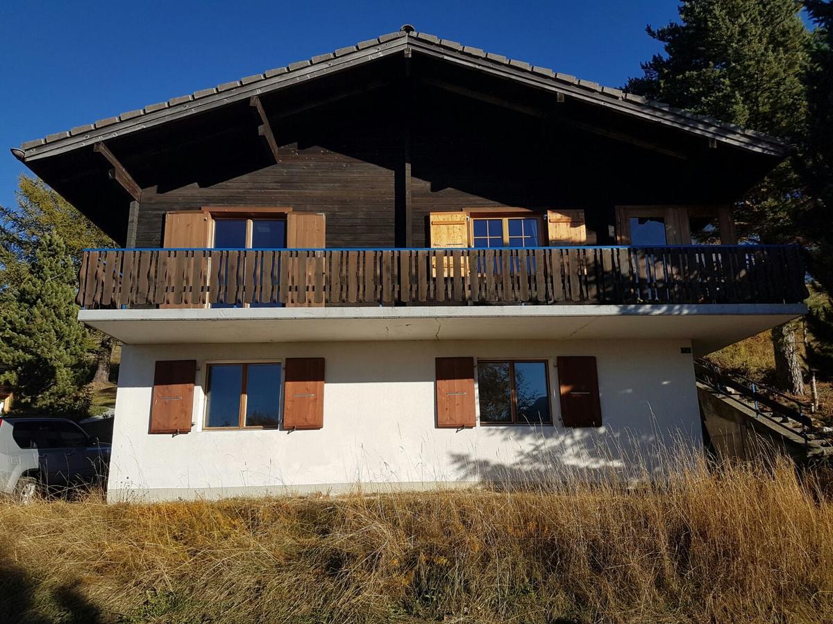 Chalet Bergmann Bürchen Esterno foto
